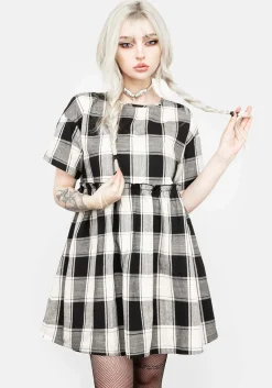 Shirley Ruffle Skater Dress