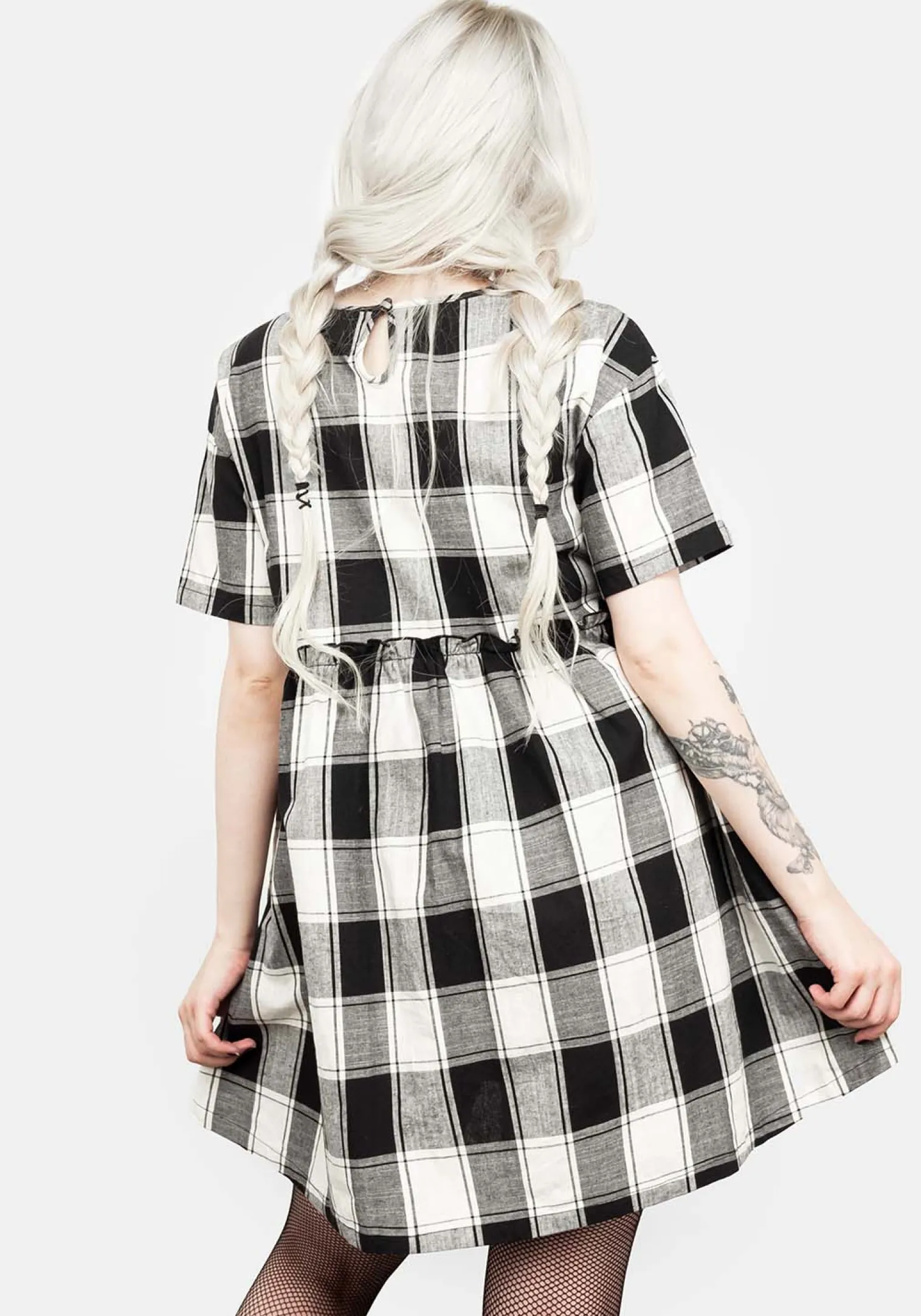 Shirley Ruffle Skater Dress