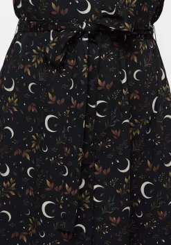 Sickle Moon Midi Shirt Dress