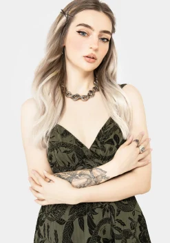 Silas Twisted Snake Choker