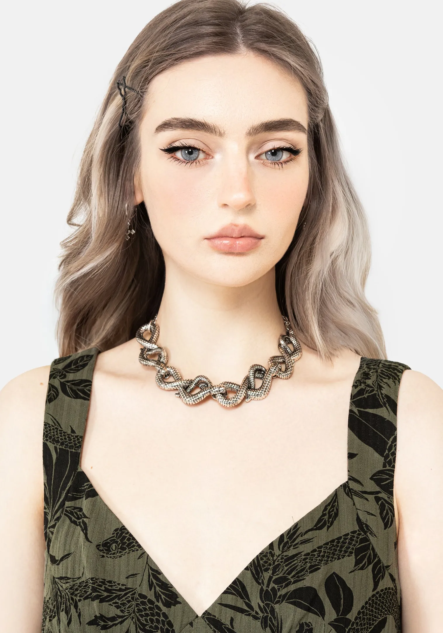 Silas Twisted Snake Choker