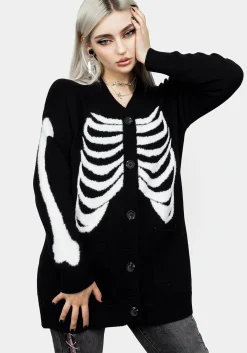 Skeletus Oversized Cardigan