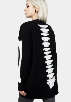 Skeletus Oversized Cardigan