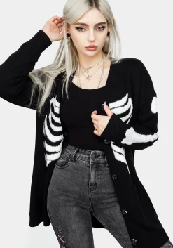Skeletus Oversized Cardigan