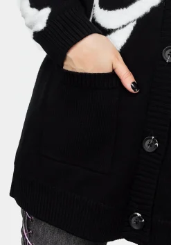 Skeletus Oversized Cardigan