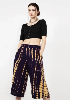 Skylar Flowy Crop Trousers