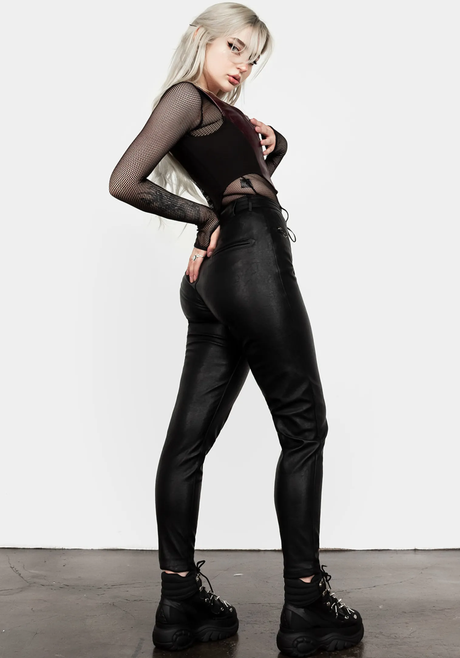 Slain Faux Leather Pants