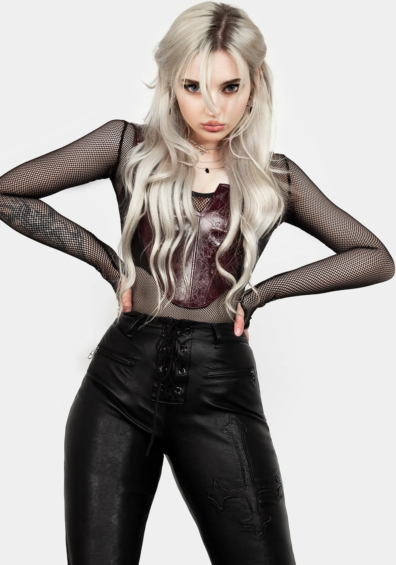 Slain Faux Leather Pants