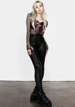Slain Faux Leather Pants