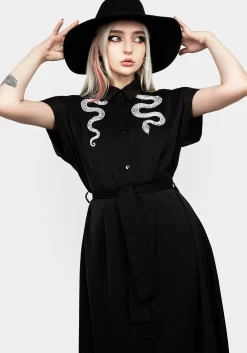 Slither Relaxed Midi Dress