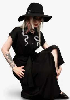 Slither Relaxed Midi Dress