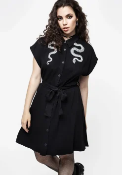 Slither Relaxed Mini Dress