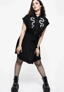 Slither Relaxed Mini Dress