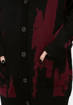 Snag Distressed Oversized Cardigan