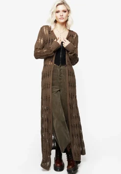 Sophia Cable Twist Knit Cardigan