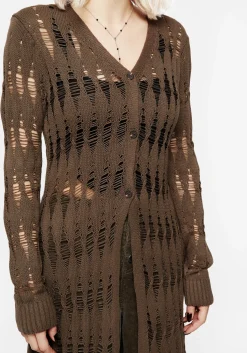 Sophia Cable Twist Knit Cardigan