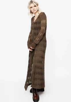 Sophia Cable Twist Knit Cardigan