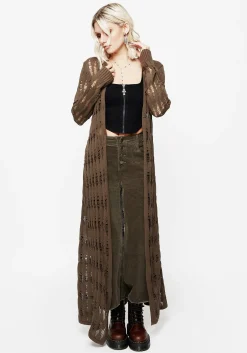 Sophia Cable Twist Knit Cardigan