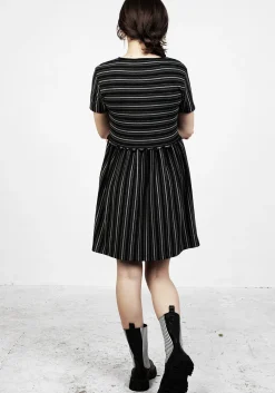 Space Cakes Stripe Mini Dress
