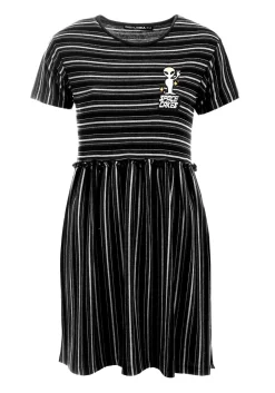 Space Cakes Stripe Mini Dress