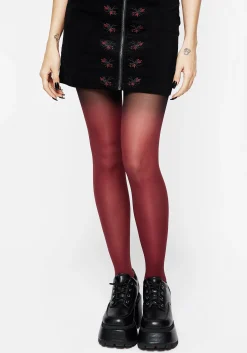 Spatter Ombre Tights