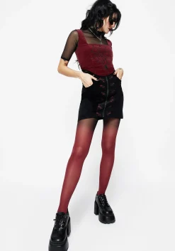 Spatter Ombre Tights