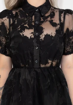 Spectre Layered Midi Shirt Dress