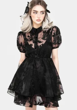 Spectre Layered Mini Shirt Dress