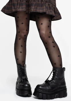 Spiro Flocked Tights