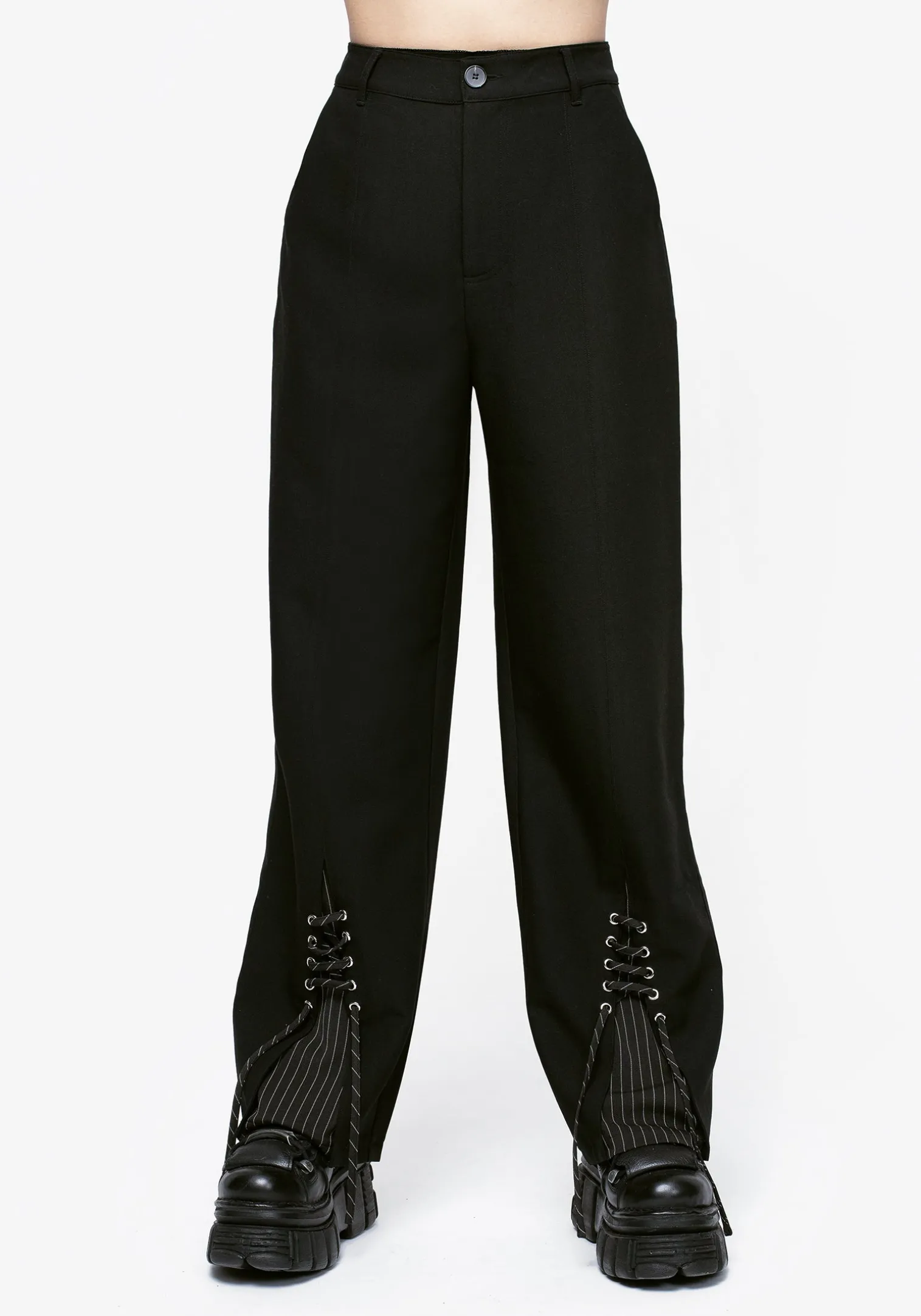 Split Lace Trousers