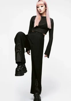 Split Lace Trousers