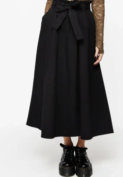Strega Tie Belt Midaxi Skirt