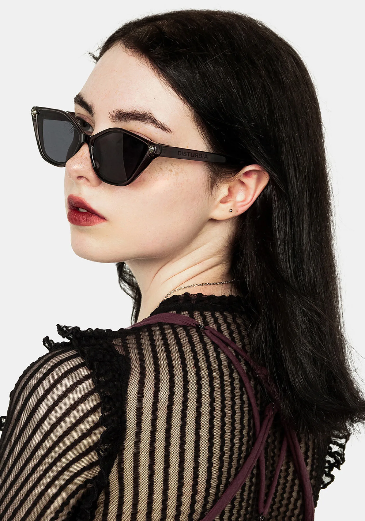 Studded Cat Eye Sunglasses