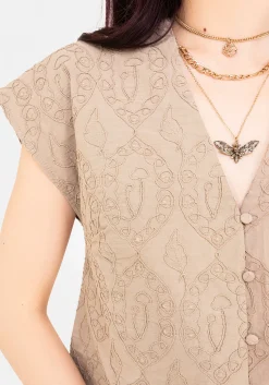 Suma Cotton Textured Blouse