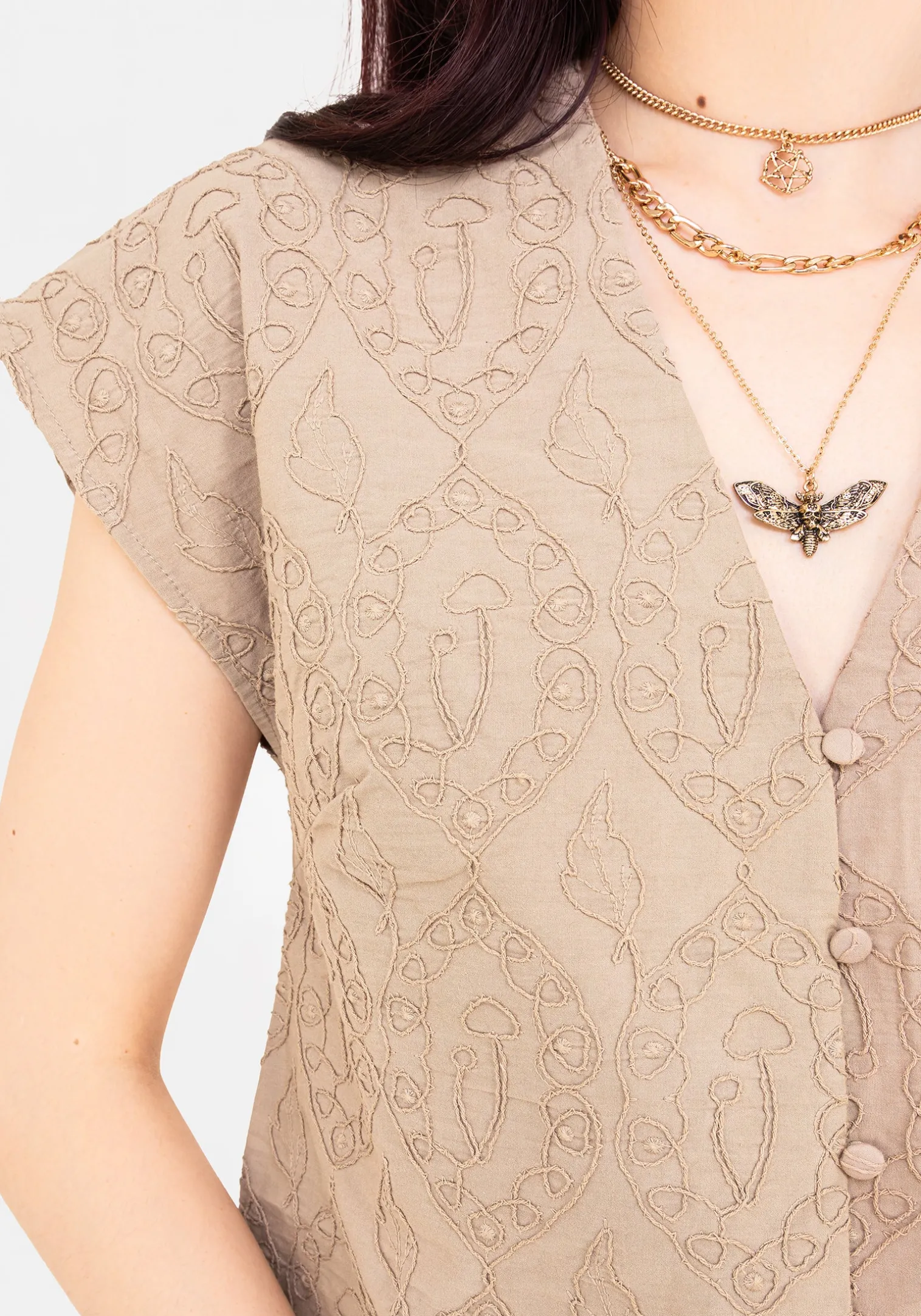 Suma Cotton Textured Blouse