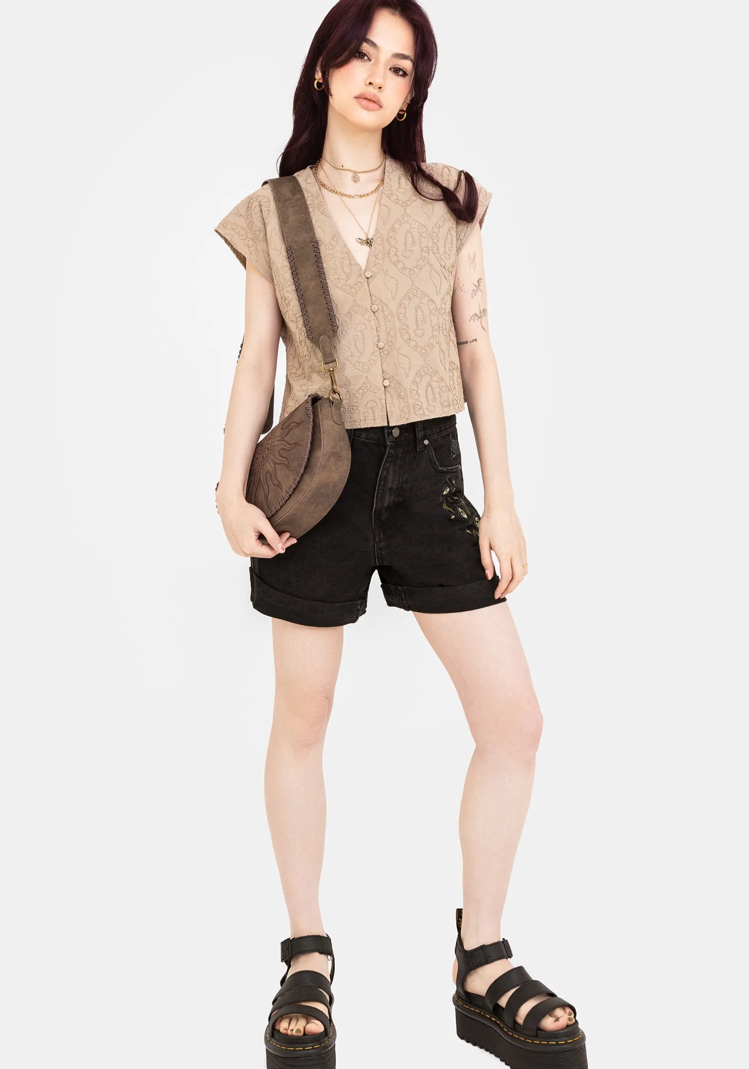 Suma Cotton Textured Blouse