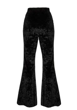 Superstition Crushed Velour Flares