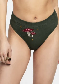 Swamplife Seamless Embroidered Rib Briefs