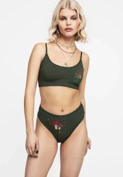 Swamplife Seamless Embroidered Rib Briefs