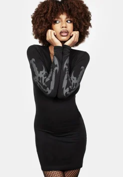 Sword Bodycon Dress