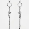 Sword Drop Earrings