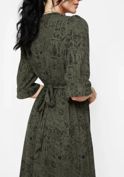 Taddea Cotton Button Up Midaxi Dress