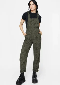 Taddea Cotton Relaxed Tie Detail Jumpsuit
