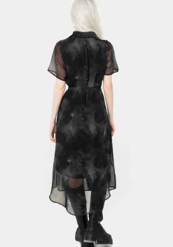 Tempest Midi Tie Waist Shirt Dress