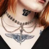 Tempo Layered Chain Choker Necklace