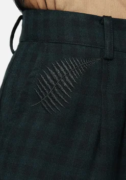 Terraria Embroidered Tapered Trousers