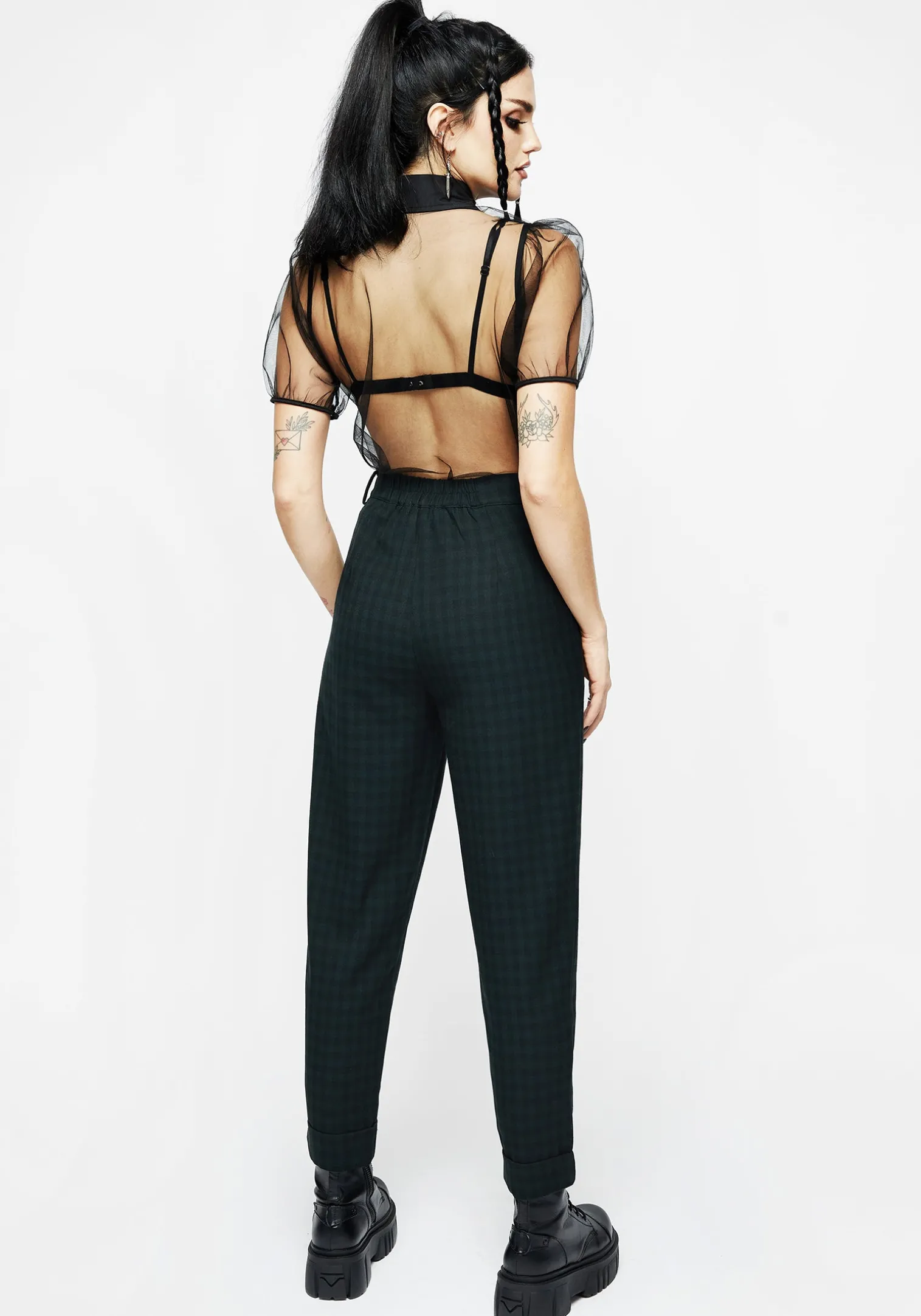 Terraria Embroidered Tapered Trousers