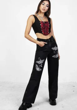 Thysania Wide Leg Jeans