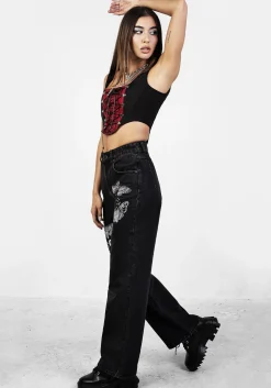 Thysania Wide Leg Jeans
