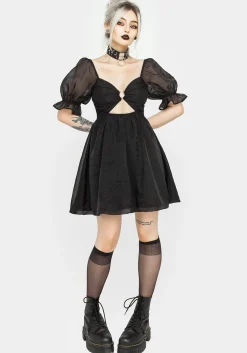 Tiffany Organza Puff Mini Dress
